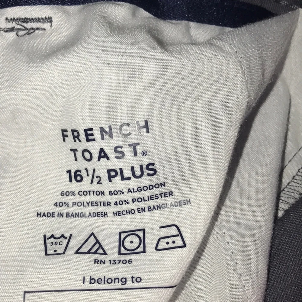 French Toast Girls Gray Pants 16.5 Plus Bootcut - Picture 6 of 7